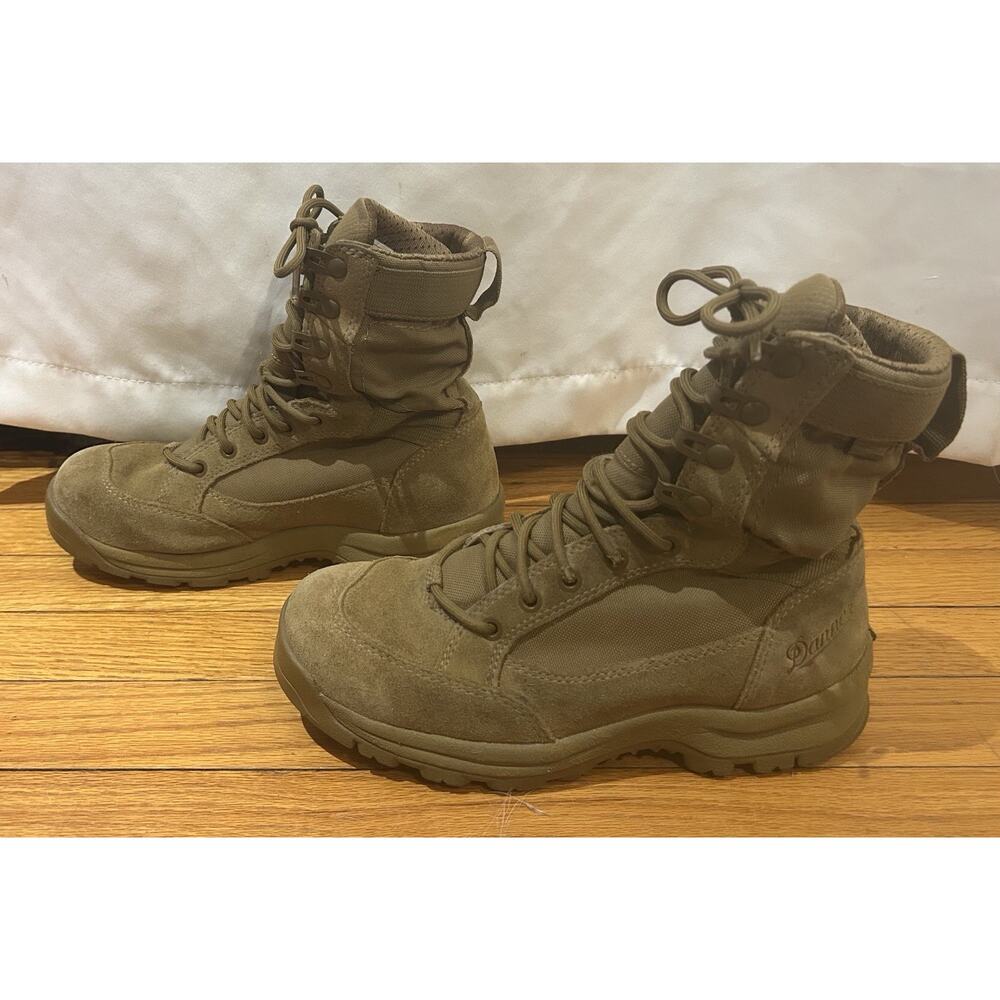 Danner Tanicus 8" Coyote Danner Dry Tactical Boots Men's size 6 - Picture 5 of 10